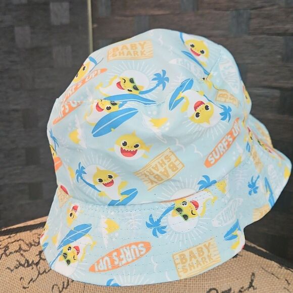 Pinkfong Baby Shark Baby Blue Bucket Hat - Picture 3 of 7